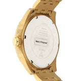 Buy Shop Guess Odyssey Multifunction Black Dial Gold Steel Strap Watch For Men - W1107G4 USA Online