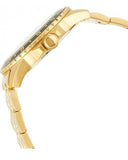 Buy Shop Guess Odyssey Multifunction Black Dial Gold Steel Strap Watch For Men - W1107G4 USA Online