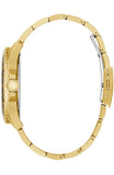 Buy Shop Guess Odyssey Multifunction Black Dial Gold Steel Strap Watch For Men - W1107G4 USA Online