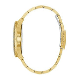 Buy Shop Guess Odyssey Multifunction Black Dial Gold Steel Strap Watch For Men - W1107G4 USA Online