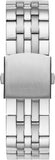 Buy Shop Guess Odyssey Multifunction Blue Dial Silver Steel Strap Watch For Men - W1107G2 USA Online