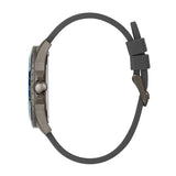 Buy Shop Guess Odyssey Quartz Black Dial Black Leather Strap Watch For Men - W1108G5 USA Online