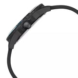 Buy Shop Guess Odyssey Quartz Black Dial Black Leather Strap Watch For Men - W1108G5 USA Online