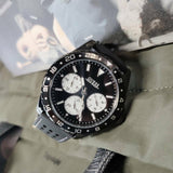 Buy Shop Guess Odyssey Quartz Black Dial Black Silicone Strap Watch For Men - W1108G3 USA Online