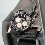 Buy Shop Guess Odyssey Quartz Black Dial Black Silicone Strap Watch For Men - W1108G3 USA Online
