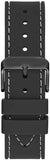 Buy Shop Guess Odyssey Quartz Black Dial Black Silicone Strap Watch For Men - W1108G3 USA Online