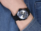 Buy Shop Guess Odyssey Quartz Blue Dial Gunmetal Steel Strap Watch For Men - W1107G5 USA Online