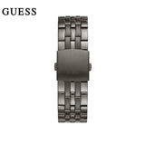 Buy Shop Guess Odyssey Quartz Blue Dial Gunmetal Steel Strap Watch For Men - W1107G5 USA Online