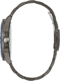 Buy Shop Guess Odyssey Quartz Blue Dial Gunmetal Steel Strap Watch For Men - W1107G5 USA Online