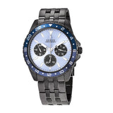 Buy Shop Guess Odyssey Quartz Blue Dial Gunmetal Steel Strap Watch For Men - W1107G5 USA Online