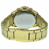 Buy Shop Guess Optic Multifunction Black Dial Gold Steel Strap Watch for Men - W0193G1 USA Online