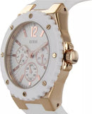 Buy Shop Guess Overdrive Analog White Dial White Rubber Strap Watch for Women - W10614L2 USA Online