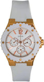 Buy Shop Guess Overdrive Analog White Dial White Rubber Strap Watch for Women - W10614L2 USA Online