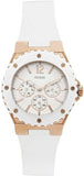 Buy Shop Guess Overdrive Analog White Dial White Rubber Strap Watch for Women - W10614L2 USA Online