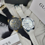 Buy Shop Guess Overdrive Black Dial Black Rubber Strap Watch for Women - W0149L4 USA Online