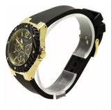 Buy Shop Guess Overdrive Black Dial Black Rubber Strap Watch for Women - W0149L4 USA Online