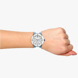 Buy Shop Guess Overdrive Chronograph White Dial White Rubber Strap Watch for Women - W0149L6 USA Online