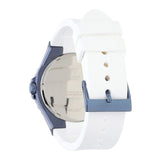 Buy Shop Guess Overdrive Chronograph White Dial White Rubber Strap Watch for Women - W0149L6 USA Online