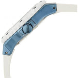Buy Shop Guess Overdrive Chronograph White Dial White Rubber Strap Watch for Women - W0149L6 USA Online