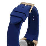 Buy Shop Guess Overdrive White Dial Blue Rubber Strap Watch for Women - W0149L5 USA Online