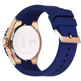 Buy Shop Guess Overdrive White Dial Blue Rubber Strap Watch for Women - W0149L5 USA Online