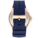 Buy Shop Guess Overdrive White Dial Blue Rubber Strap Watch for Women - W0149L5 USA Online