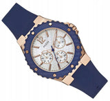 Buy Shop Guess Overdrive White Dial Blue Rubber Strap Watch for Women - W0149L5 USA Online
