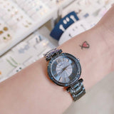 Buy Shop Guess Park Ave Analog Quartz Blue Dial Blue Steel Strap Watch For Women - W0767L4 USA Online