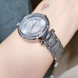 Buy Shop Guess Park Ave Analog Quartz Blue Dial Blue Steel Strap Watch For Women - W0767L4 USA Online