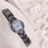 Buy Shop Guess Park Ave Analog Quartz Blue Dial Blue Steel Strap Watch For Women - W0767L4 USA Online
