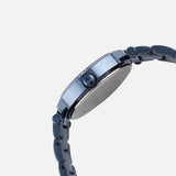 Buy Shop Guess Park Ave Analog Quartz Blue Dial Blue Steel Strap Watch For Women - W0767L4 USA Online