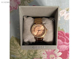 Buy Shop Guess Park Ave Quartz Rose Gold Dial Rose Gold Steel Strap Watch For Women - W0636L2 USA Online