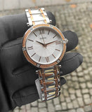 Buy Shop Guess Park Ave Silver Dial Two Tone Steel Strap Watch for Women - W0636L1 USA Online