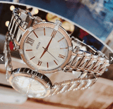 Buy Shop Guess Park Ave Silver Dial Two Tone Steel Strap Watch for Women - W0636L1 USA Online