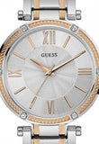 Buy Shop Guess Park Ave Silver Dial Two Tone Steel Strap Watch for Women - W0636L1 USA Online