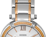 Buy Shop Guess Park Ave Silver Dial Two Tone Steel Strap Watch for Women - W0636L1 USA Online