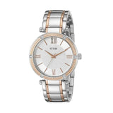 Buy Shop Guess Park Ave Silver Dial Two Tone Steel Strap Watch for Women - W0636L1 USA Online