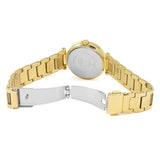 Buy Shop Guess Park Ave South Analog White Dial Gold Steel Strap Watch For Women - W0767L2 USA Online