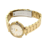 Buy Shop Guess Park Ave South Analog White Dial Gold Steel Strap Watch For Women - W0767L2 USA Online