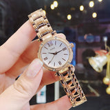 Buy Shop Guess Park Ave White Dial Rose Gold Steel Strap Watch for Women - W0767L3 USA Online