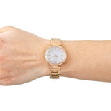 Buy Shop Guess Park Ave White Dial Rose Gold Steel Strap Watch for Women - W0767L3 USA Online