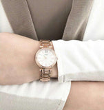 Buy Shop Guess Park Ave White Dial Rose Gold Steel Strap Watch for Women - W0767L3 USA Online