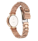 Buy Shop Guess Park Ave White Dial Rose Gold Steel Strap Watch for Women - W0767L3 USA Online