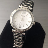 Buy Shop Guess Park Ave White Dial Silver Steel Strap Watch for Women - W0767L1 USA Online