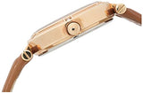 Buy Shop Guess Park Avenue Blue Dial Brown Leather Strap Watch for Women - W0838L2 USA Online