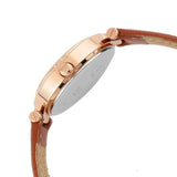 Buy Shop Guess Park Avenue Blue Dial Brown Leather Strap Watch for Women - W0838L2 USA Online