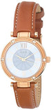Buy Shop Guess Park Avenue Blue Dial Brown Leather Strap Watch for Women - W0838L2 USA Online