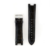 Buy Shop Guess Park Avenue Quartz Gold Dial Black Leather Strap Watch For Women - W0838L1 USA Online