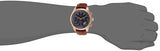 Buy Shop Guess Persuit Chronograph Blue Dial Brown Leather Strap Watch for Men - W0500G1 USA Online