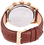 Buy Shop Guess Persuit Chronograph Blue Dial Brown Leather Strap Watch for Men - W0500G1 USA Online